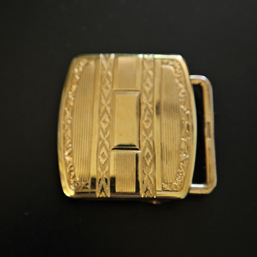 Vintage HAYWARD Belt Buckle 36mm X 33mm - UNMONOGRAMMED